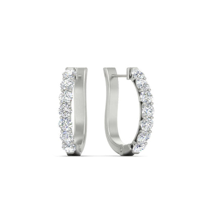 Modern Huggie Hoop Earrings