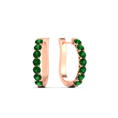 Modern Huggie Hoop Earrings