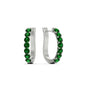 Modern Huggie Hoop Earrings