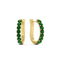 Modern Huggie Hoop Earrings