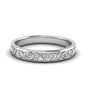 Classic Mens 3 Stone Wedding Band