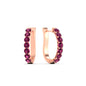 Modern Huggie Hoop Earrings