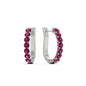 Modern Huggie Hoop Earrings