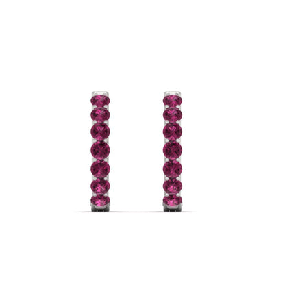 Modern Huggie Hoop Earrings