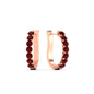 Modern Huggie Hoop Earrings