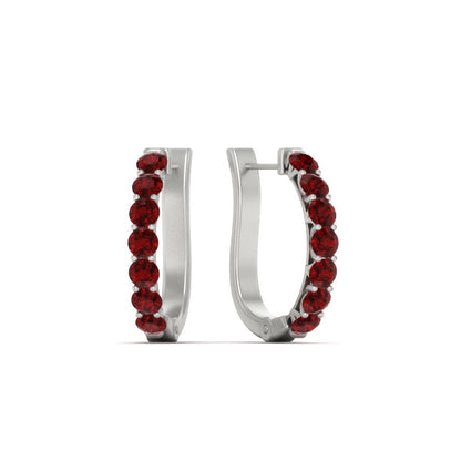 Modern Huggie Hoop Earrings