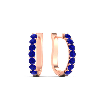 Modern Huggie Hoop Earrings