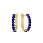 Modern Huggie Hoop Earrings