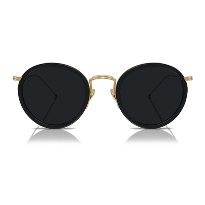 Coco 48mm Round Sunglasses | Black
