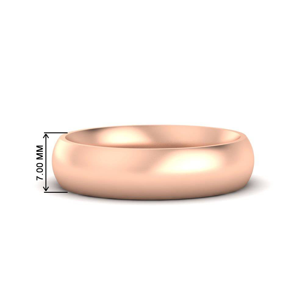 Minimalist Mens Wedding Band