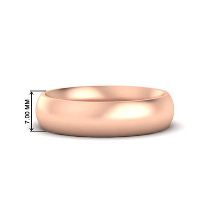 Minimalist Mens Wedding Band