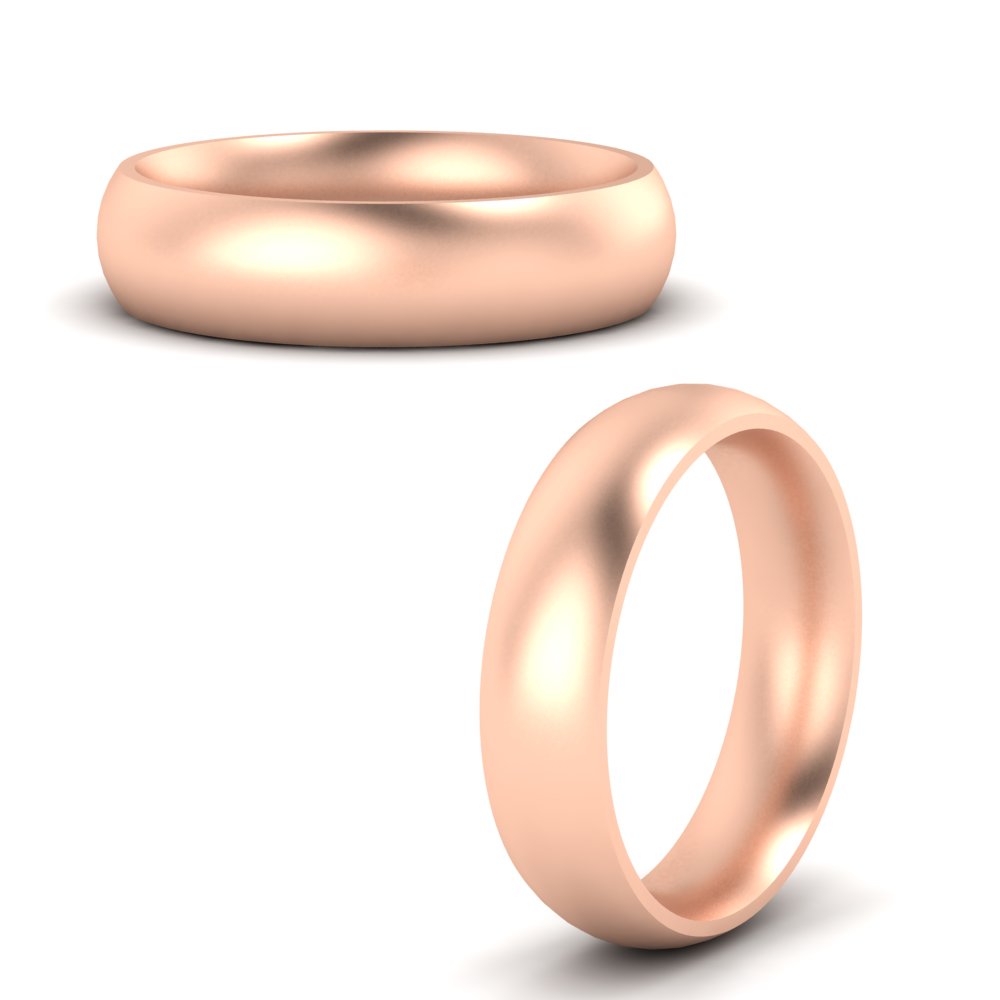 Minimalist Mens Wedding Band