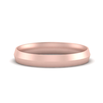 Comfort Fit Knife Edge Mens Band
