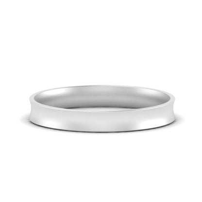 Comfort Fit Concave Mens Band