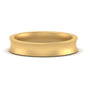 Comfort Fit Concave Mens Band