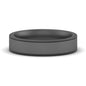 Stepped Edge Comfort Fit Flat Mens Band
