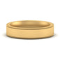 Stepped Edge Comfort Fit Flat Mens Band