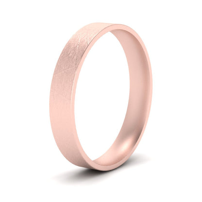 Ice Textured Mens 5mm Comfort Fit Wedding Band