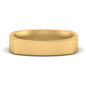 Square Comfort Fit Mens Wedding Band
