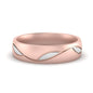 Comfort Fit Two Tone Mens Band