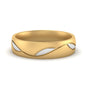 Comfort Fit Two Tone Mens Band