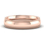 Comfort Fit Wedding Band Milgrain Edge