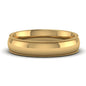 Comfort Fit Wedding Band Milgrain Edge