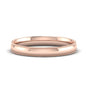 Comfort Fit Wedding Band Milgrain Edge