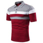 Cool Polo Men Shirt Nice Short Sleeve Polo Shirt Contrast More Color Polo New Clothing Summer Streetwear Casual Fashion Men Tops Men's Golf Polo Shirt Short Sleeve Tactical Polo Shirts Slim Fit Casual Tennis T-Shirt