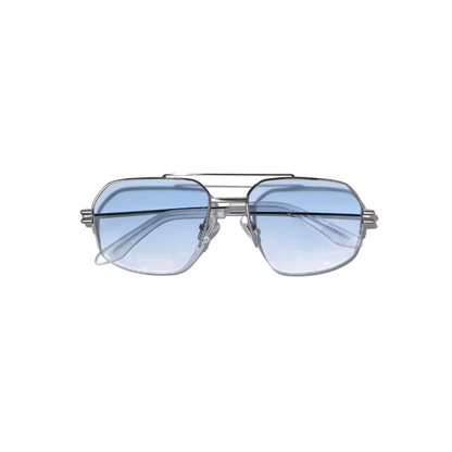 Cossino Sea 56mm Aviator Sunglasses | Blue