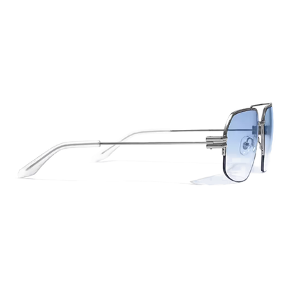 Cossino Sea 56mm Aviator Sunglasses | Blue