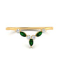 Crown Marquise And Round Band