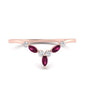 Crown Marquise And Round Band