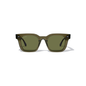 Cuadra 46mm Square Sunglasses | Green
