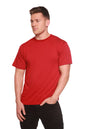 Custom Printed Men's Bamboo Viscose/Organic Cotton Short Sleeve T-Shirt
