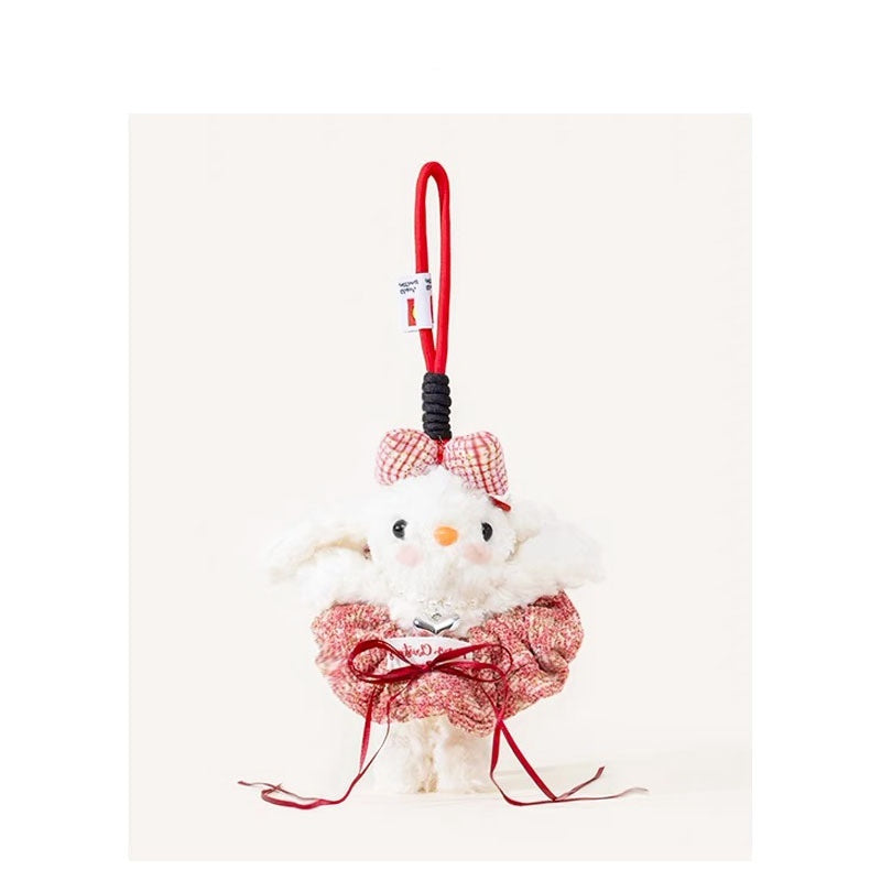Plush Key Chain Cute Rabbit Doll Cartoon Pendant