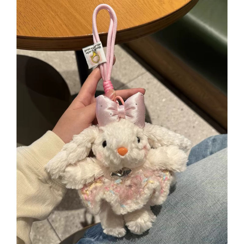 Plush Key Chain Cute Rabbit Doll Cartoon Pendant