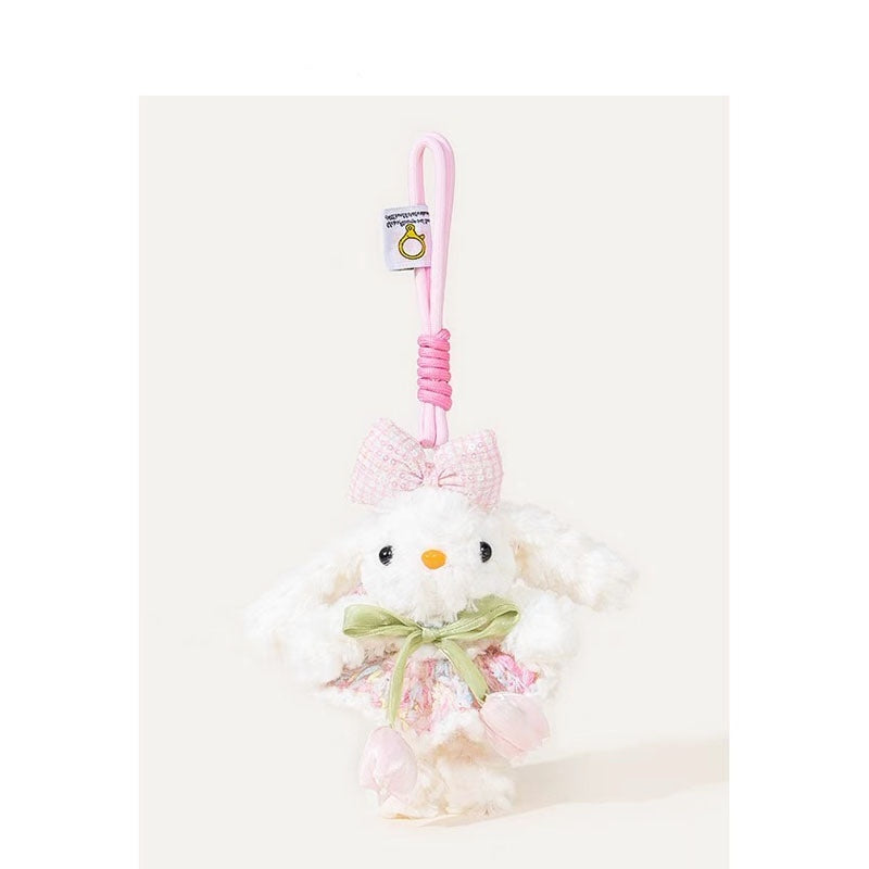 Plush Key Chain Cute Rabbit Doll Cartoon Pendant