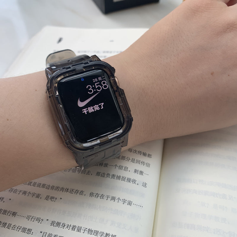 Watch Strap Cute Creative Female All-in-one Protective Cover Case