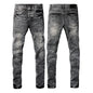 Men's Fashionable Ripped Straight-Leg Pants