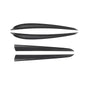 Door Trim Dry Carbon Fiber Overlay for Model S/X