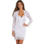 InstantFigure Two-Piece Short Lace Dress Matching Lace Jacket 157693