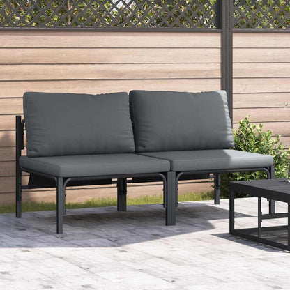 Garden Furniture with Cushions, Anthracite
