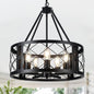 Farmhouse Round Chandelier