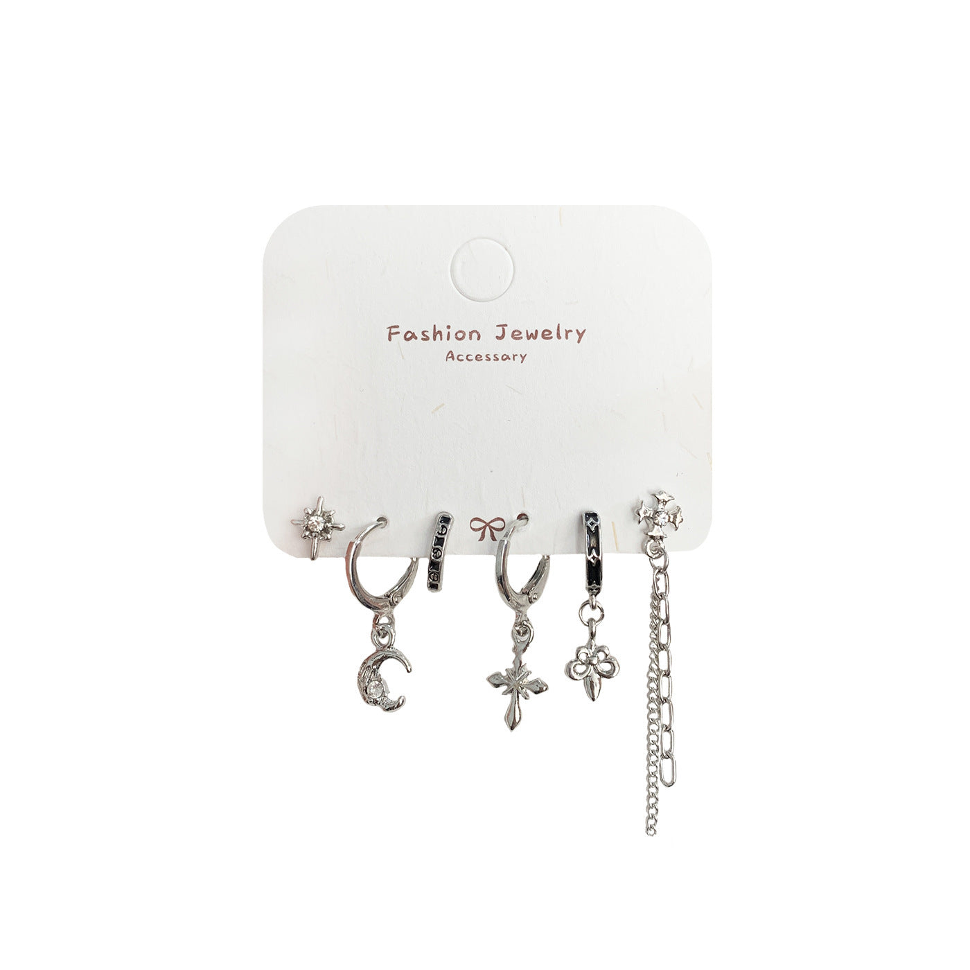 Minimalist Personality Love Butterfly Ear Clip Suit Female