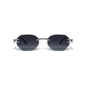 Emil 54mm Rimless Sunglasses | Black