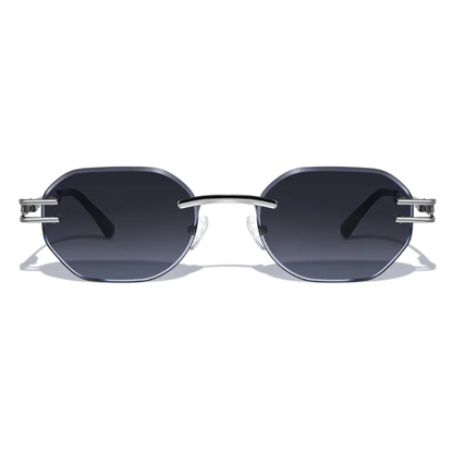 Emil 54mm Rimless Sunglasses | Black