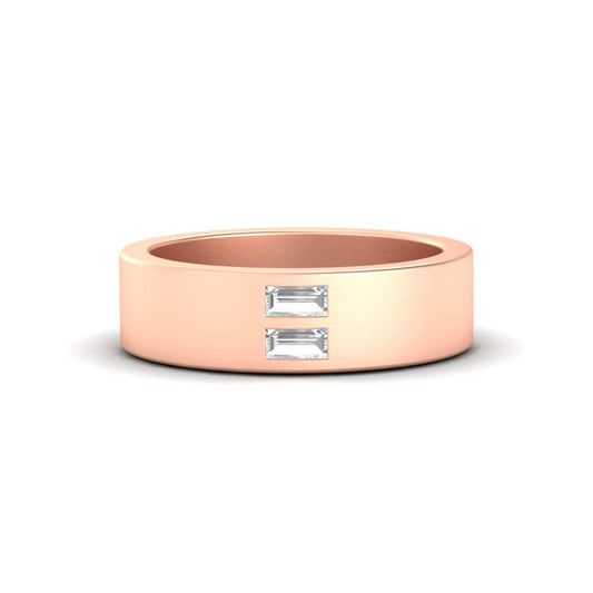 Equality Diamond Mens Wedding Ring