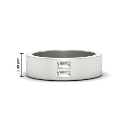 Equality Diamond Mens Wedding Ring