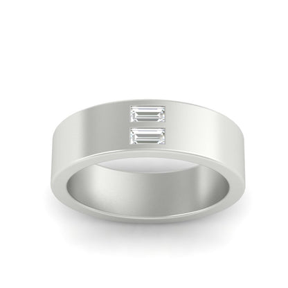 Equality Diamond Mens Wedding Ring